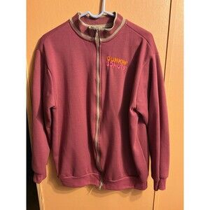 80s Diane von Furstenberg for Dunkin Donuts promotional sweater Zip Up Jacket XL